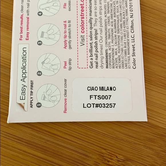 Color Street Nail Strips - Ciao Milano - Picture 4 of 4